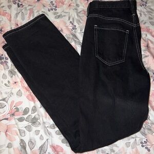 Black Distressed Fashion Nova Jeans Size 3